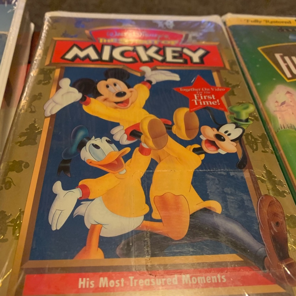 Disney VHS Clamshell The Spirit of Mickey Mouse